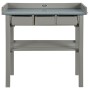 Esschert Design Garden Work Bench Gray CF29G by Esschert Design, Gardening tables - Ref: Foro24-404623, Price: 148,42 €, Disc...