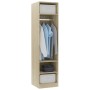 Oak-colored plywood cabinet 50x50x200 cm by vidaXL, Wardrobes - Ref: Foro24-800237, Price: 102,61 €, Discount: %