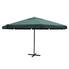 Cream aluminum umbrella 500 cm by vidaXL, Umbrellas - Ref: Foro24-40302, Price: 271,19 €, Discount: %