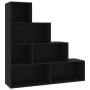 Black plywood shelving/divider 155x24x160 cm by vidaXL, Bookcases and shelves - Ref: Foro24-800658, Price: 72,18 €, Discount: %