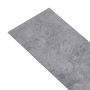 Cement gray self-adhesive PVC floor planks 5.02 m² 2 mm by vidaXL, Floors and carpets - Ref: Foro24-146558, Price: 92,95 €, D...