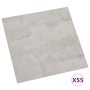 Lamas para suelo autoadhesivas 55 piezas PVC 5,11 m² gris claro de vidaXL, Suelos y moquetas - Ref: Foro24-324651, Precio: 80...