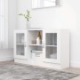 White engineered wood display case 120x30.5x70 cm by vidaXL, Sideboards - Ref: Foro24-802786, Price: 96,99 €, Discount: %