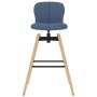 Swivel bar stools 2 units blue fabric by vidaXL, dining chairs - Ref: Foro24-289476, Price: 115,69 €, Discount: %