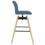 Swivel bar stools 2 units blue fabric by vidaXL, dining chairs - Ref: Foro24-289476, Price: 115,69 €, Discount: %