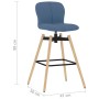 Swivel bar stools 2 units blue fabric by vidaXL, dining chairs - Ref: Foro24-289476, Price: 115,69 €, Discount: %