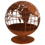 Esschert Design Brasero con forma de globo terráqueo de Esschert Design, Chimeneas - Ref: Foro24-433899, Precio: 327,74 €, De...