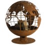 Esschert Design Brasero con forma de globo terráqueo de Esschert Design, Chimeneas - Ref: Foro24-433899, Precio: 327,74 €, De...