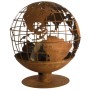 Esschert Design Brasero con forma de globo terráqueo de Esschert Design, Chimeneas - Ref: Foro24-433899, Precio: 327,74 €, De...