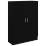 Black plywood book cabinet 82.5x30.5x115 cm by vidaXL, Bookcases and shelves - Ref: Foro24-802715, Price: 83,32 €, Discount: %