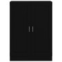 Black plywood book cabinet 82.5x30.5x115 cm by vidaXL, Bookcases and shelves - Ref: Foro24-802715, Price: 83,32 €, Discount: %