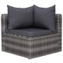 7-piece garden sofa set and gray synthetic rattan cushions by vidaXL, Garden sets - Ref: Foro24-44158, Price: 692,35 €, Disco...