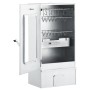 Horno ahumador de barbacoa con mesa acero galvanizado de vidaXL, Barbacoas - Ref: Foro24-3187616, Precio: 204,36 €, Descuento: %