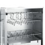 Horno ahumador de barbacoa con mesa acero galvanizado de vidaXL, Barbacoas - Ref: Foro24-3187616, Precio: 204,36 €, Descuento: %