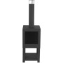 Esschert Design Chimenea exterior con sitio para leña negro FF410 de Esschert Design, Chimeneas - Ref: Foro24-421283, Precio:...