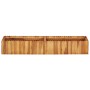 Arriate elevado de madera maciza de acacia 150x30x25 cm de vidaXL, Maceteros y jardineras - Ref: Foro24-45919, Precio: 101,99...