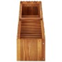 Arriate elevado de madera maciza de acacia 150x30x25 cm de vidaXL, Maceteros y jardineras - Ref: Foro24-45919, Precio: 101,99...