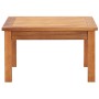 Mesa de centro de jardín madera maciza de acacia 60x60x36 cm de vidaXL, Mesas de jardín - Ref: Foro24-46004, Precio: 70,47 €,...