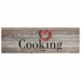 Alfombra de cocina lavable terciopelo cooking gris 60x180 cm de vidaXL, Felpudos - Ref: Foro24-136547, Precio: 31,59 €, Descu...