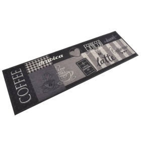 Alfombra de cocina lavable terciopelo negro café 60x180 cm de vidaXL, Felpudos - Ref: Foro24-136556, Precio: 30,99 €, Descuen...