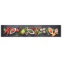 Kitchen rug washable velvet drawing spices 60x300 cm by vidaXL, Doormats - Ref: Foro24-136542, Price: 47,76 €, Discount: %