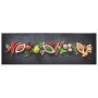 Kitchen rug washable velvet drawing spices 60x180 cm by vidaXL, Doormats - Ref: Foro24-136541, Price: 33,36 €, Discount: %