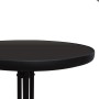 Set de mesa y sillas de jardín 3 piezas ratán de PVC negro de vidaXL, Conjuntos de jardín - Ref: Foro24-48567, Precio: 251,15...