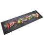 Küchenteppich waschbar Samt Zeichnung Gewürze 45x150 cm von vidaXL, Fußmatten - Ref: Foro24-136540, Preis: 24,90 €, Rabatt: %