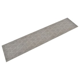 Washable velvet kitchen rug with rhombus pattern 60x300 cm by vidaXL, Doormats - Ref: Foro24-136566, Price: 53,97 €, Discount: %