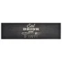 Alfombra de cocina lavable terciopelo negro 45x150 cm de vidaXL, Felpudos - Ref: Foro24-136558, Precio: 29,37 €, Descuento: %