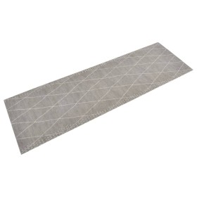 Washable kitchen rug made of velvet with a diamond pattern, 60x180 cm. by vidaXL, Doormats - Ref: Foro24-136565, Price: 35,03...