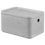 Curver Aufbewahrungsboxen mit Deckel Beton 3 Einheiten M hellgrau von Curver, Aufbewahrungskörbe - Ref: Foro24-427244, Preis:...