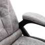 Light Gray Faux Suede Leather Massage Office Chair by vidaXL, Office chairs - Ref: Foro24-20578, Price: 264,39 €, Discount: %