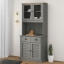 VIGO tall sideboard solid gray pine wood 78x40x175 cm by vidaXL, Sideboards - Ref: Foro24-3188303, Price: 300,10 €, Discount: %