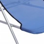 Folding beach chairs 2 pcs textilene blue coated steel by vidaXL, Loungers - Ref: Foro24-360187, Price: 54,35 €, Discount: %