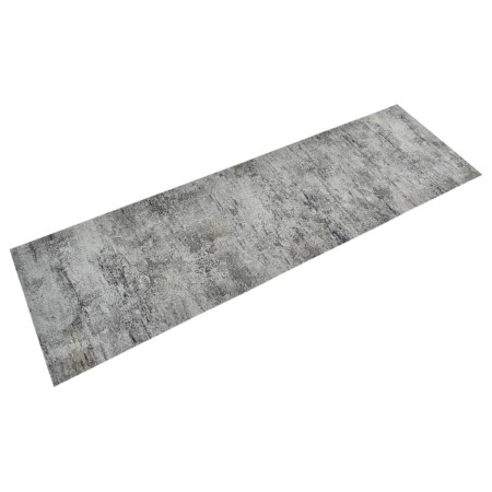 Abwaschbarer Küchenteppich aus Samt Betonoptik 60x180cm von vidaXL, Fußmatten - Ref: Foro24-136571, Preis: 30,01 €, Rabatt: %