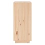 Aparador de madera maciza de pino 38x35x80 cm de vidaXL, Aparadores - Ref: Foro24-814344, Precio: 50,99 €, Descuento: %