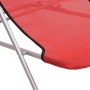 Folding beach chairs 2 pcs red textilene coated steel by vidaXL, Loungers - Ref: Foro24-360189, Price: 53,93 €, Discount: %