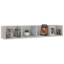 Concrete plywood CD wall shelf 100x18x18 cm by vidaXL, Shelves and shelves - Ref: Foro24-801323, Price: 30,19 €, Discount: %