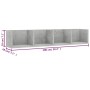 Concrete plywood CD wall shelf 100x18x18 cm by vidaXL, Shelves and shelves - Ref: Foro24-801323, Price: 30,19 €, Discount: %