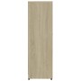 Oak-colored plywood bathroom cabinet 30x30x95 cm by vidaXL, Bathroom furniture - Ref: Foro24-802591, Price: 52,38 €, Discount: %