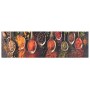 Kitchen mat washable velvet spoon spices 45x150cm by vidaXL, Doormats - Ref: Foro24-136543, Price: 23,53 €, Discount: %