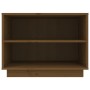 Schuhschrank aus massivem Kiefernholz, honigbraun, 60 x 34 x 45 cm von vidaXL, Schuhregale und Schuhorganisatoren - Ref: Foro...