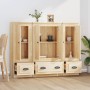 3-piece tall sideboard in Sonoma oak plywood by vidaXL, Sideboards - Ref: Foro24-3185298, Price: 216,99 €, Discount: %