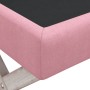 Taburete con almacenaje terciopelo rosa 110x45x49 cm de vidaXL, Bancos para recibidores y almacenamiento - Ref: Foro24-344527...