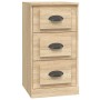 Sideboards 3 Stück Sonoma-Eichensperrholz von vidaXL, Sideboards - Ref: Foro24-3185234, Preis: 181,74 €, Rabatt: %