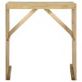 Impregnated pine wood bar table 100x60x110 cm by vidaXL, Garden tables - Ref: Foro24-318416, Price: 140,72 €, Discount: %