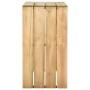 Impregnated pine wood bar table 100x60x110 cm by vidaXL, Garden tables - Ref: Foro24-318416, Price: 140,72 €, Discount: %