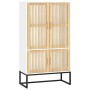 Tall white plywood sideboard 70x35x125 cm by vidaXL, Lockers and storage cabinets - Ref: Foro24-352139, Price: 161,52 €, Disc...