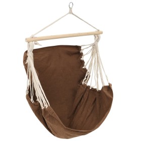 Large Brown Woven Hanging Chair / Hammock by vidaXL, Hammocks - Ref: Foro24-40592, Price: 40,99 €, Discount: %